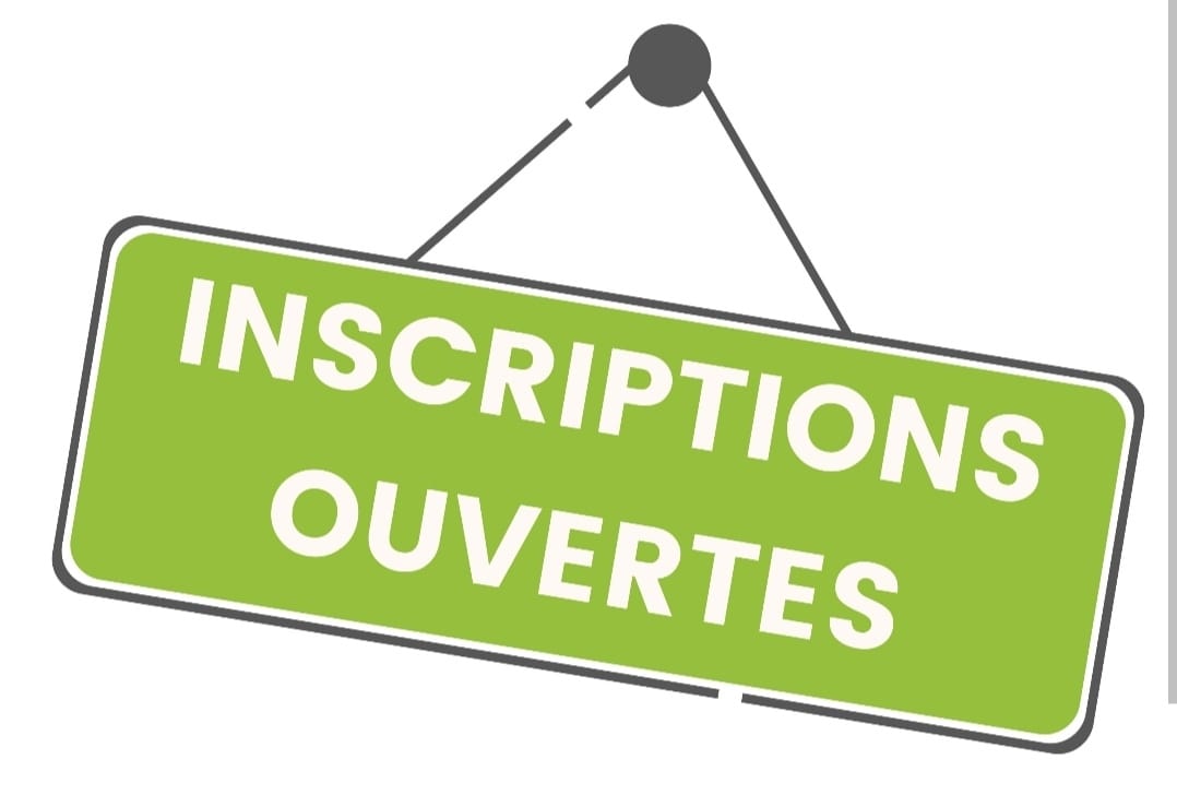 Inscriptions ouvertes